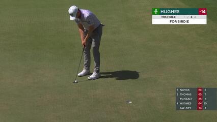 Mackenzie Hughes | Round 4 | 11th hole | Shot 4 | 2025 RBC Heritage