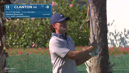 Luke Clanton | Round 2 | 13th hole | Shot 2 | 2025 Cognizant Classic