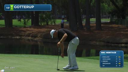 Chris Gotterup | Round 1 | 15th hole | Shot 7 | 2026 RBC Heritage