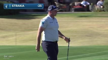 Sepp Straka | Round 4 | 6th hole | Shot 3 | 2025 The American Express