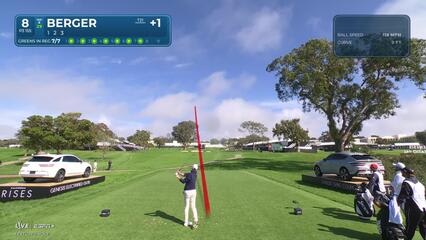 Daniel Berger | Round 2 | 8th hole | Shot 1 | 2025 Genesis