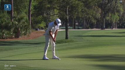 Max Homa | Round 1 | 3rd hole | Shot 5 | 2025 RBC Heritage