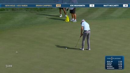 Brian Campbell | Round 2 | 18th hole | Shot 3 | 2025 THE PLAYERS