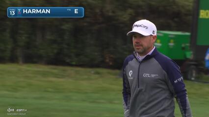 Brian Harman | Round 2 | 13th hole | Shot 4 | 2025 AT&T Pebble Beach