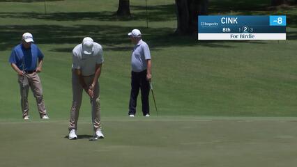 Stewart Cink | Round 3 | 8th hole | Shot 2 | 2025 Insperity Invit