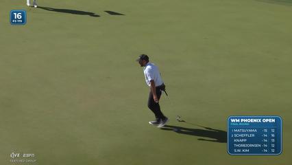 Stephan Jaeger | Round 4 | 16th hole | Shot 3 | 2026 WM Phoenix Open