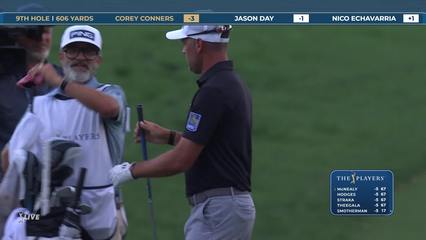 Corey Conners | Round 1 | 9th hole | Shot 3 | 2026 THE PLAYERS