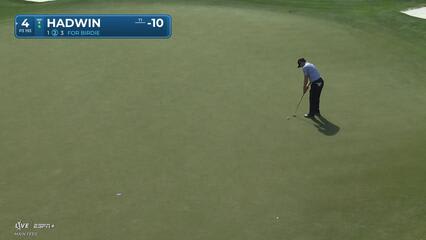 Adam Hadwin | Round 2 | 4th hole | Shot 3 | 2025 WM Phoenix Open