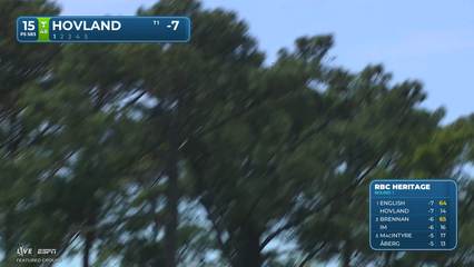 Viktor Hovland | Round 1 | 15th hole | Shot 1 | 2026 RBC Heritage