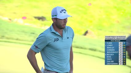 Sam Burns | Round 1 | 18th hole | Shot 5 | 2025 Arnold Palmer