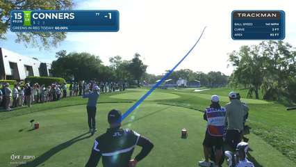 Corey Conners | Round 1 | 15th hole | Shot 1 | 2026 Valspar