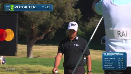 Aldrich Potgieter | Round 4 | 16th hole | Shot 2 | 2026 The Genesis