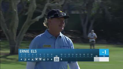 Ernie Els | Round 1 | 10th hole | Shot 5 | 2025 Mitsubishi