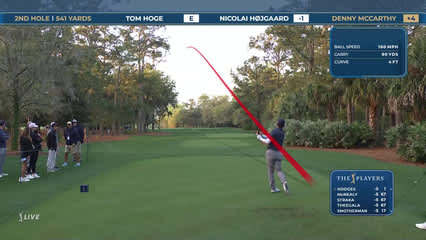 Denny McCarthy | Round 2 | 2nd hole | Shot 1 | 2026 THE PLAYERS