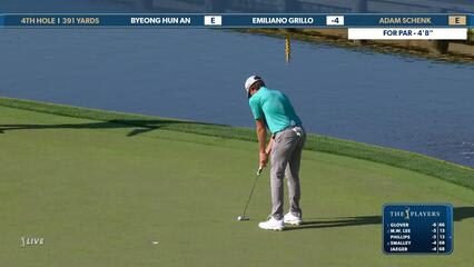 Adam Schenk | Round 1 | 4th hole | Shot 4 | 2025 THE PLAYERS