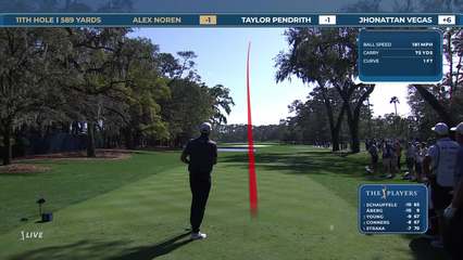 Taylor Pendrith | Round 2 | 11th hole | Shot 1 | 2026 THE PLAYERS