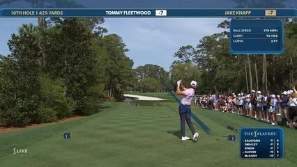 Jake Knapp | Round 3 | 10th hole | Shot 1 | 2025 THE PLAYERS
