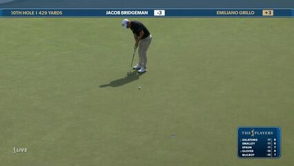 Emiliano Grillo | Round 3 | 10th hole | Shot 5 | 2025 THE PLAYERS