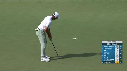 Corey Conners | Round 3 | 16th hole | Shot 4 | 2025 The Sentry