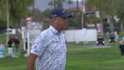 Stewart Cink | Round 3 | 7th hole | Shot 5 | 2025 Charles Schwab