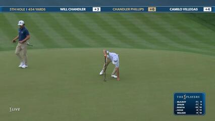 Chandler Phillips | Round 4 | 5th hole | Shot 5 | 2025 THE PLAYERS
