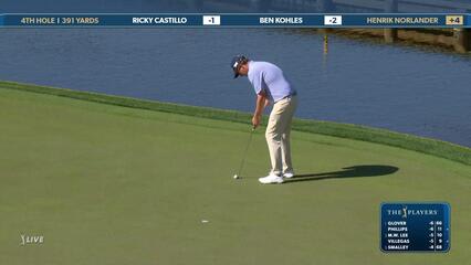 Henrik Norlander | Round 1 | 4th hole | Shot 3 | 2025 THE PLAYERS