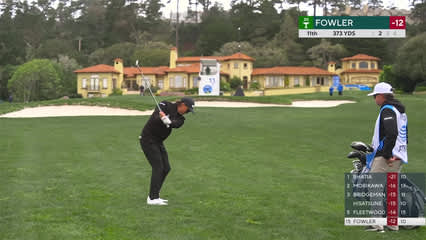 Rickie Fowler | Round 3 | 11th hole | Shot 2 | 2026 AT&T Pebble Beach