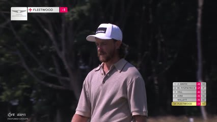 Tommy Fleetwood | Round 2 | 1st hole | Shot 5 | 2026 Genesis Scottish Open