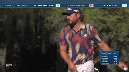 Andrew Novak | Round 1 | 3rd hole | Shot 3 | 2026 THE PLAYERS