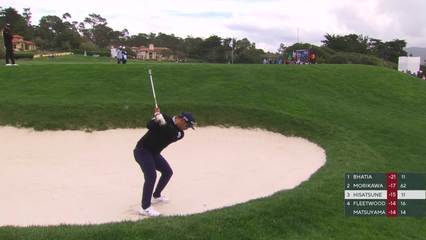 Ryo Hisatsune | Round 3 | 12th hole | Shot 2 | 2026 AT&T Pebble Beach