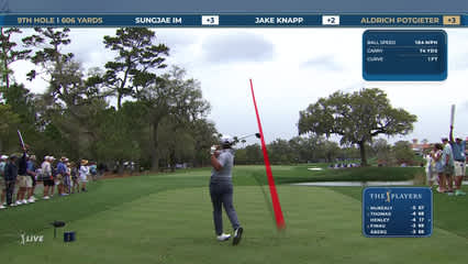 Aldrich Potgieter | Round 1 | 9th hole | Shot 1 | 2026 THE PLAYERS