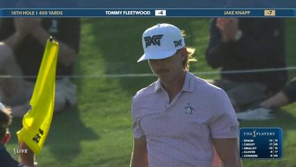 Jake Knapp | Round 3 | 18th hole | Shot 4 | 2025 THE PLAYERS