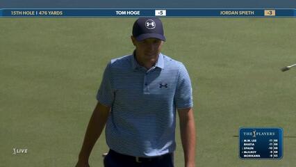 Jordan Spieth | Round 3 | 15th hole | Shot 3 | 2025 THE PLAYERS