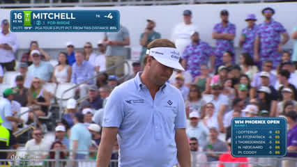 Keith Mitchell | Round 1 | 16th hole | Shot 3 | 2026 WM Phoenix Open