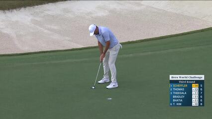 Scottie Scheffler | Round 3 | 6th hole | Shot 5 | 2024 Hero World Challenge