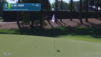 Si Woo Kim | Round 4 | 3rd hole | Shot 3 | 2026 Truist Championship