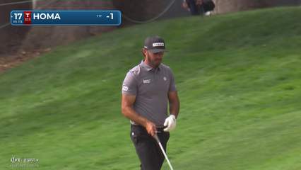 Max Homa | Round 1 | 17th hole | Shot 3 | 2025 Procore