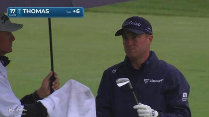 Justin Thomas | Round 2 | 17th hole | Shot 2 | 2025 the Memorial