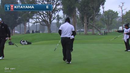 Kurt Kitayama | Round 1 | 1st hole | Shot 5 | 2026 The Genesis