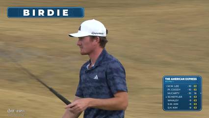 Nick Dunlap | Round 1 | 16th hole | Shot 4 | 2026 The American Express