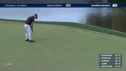 Brian Harman | 2024 THE PLAYERS | Round 4 | 13th hole | Shot 3