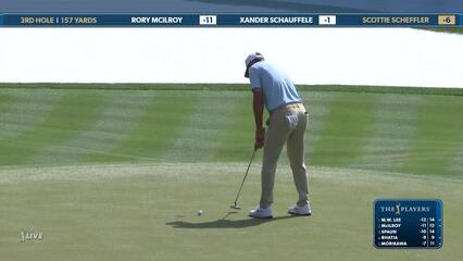 Scottie Scheffler | Round 2 | 3rd hole | Shot 4 | 2025 THE PLAYERS