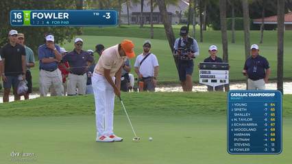 Rickie Fowler | Round 1 | 16th hole | Shot 4 | 2026 Cadillac