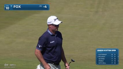 Ryan Fox | Round 2 | 1st hole | Shot 3 | 2025 Genesis Scottish Open