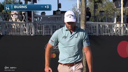 Sam Burns | Round 1 | 14th hole | Shot 3 | 2025 Arnold Palmer
