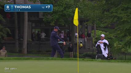 Justin Thomas | Round 2 | 8th hole | Shot 2 | 2025 the Memorial