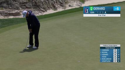 Ryan Gerard | Round 4 | 12th hole | Shot 4 | 2025 Valero