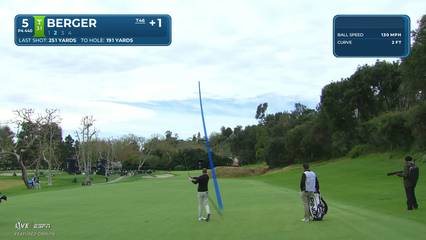 Daniel Berger | Round 2 | 5th hole | Shot 2 | 2026 The Genesis