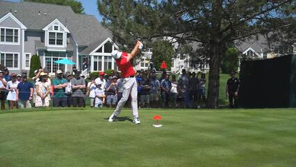 Keegan Bradley | Round 4 | 6th hole | Shot 1 | 2025 Travelers