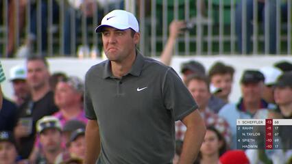 Scottie Scheffler | 2023 WM Phoenix Open | Round 3 | 18th hole | Shot 4